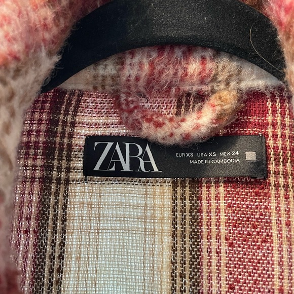 Plaid Zara shacket - Picture 2 of 3